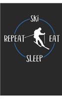 Ski Eat Sleep Repeat