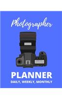 Photographer Planner Daily, Weekly Monthly