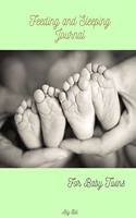 Feeding and Sleeping Journal for Baby Twins