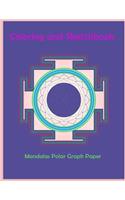 Mandalas coloring and sketchbook