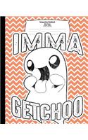 Cute Halloween Ghost Composition Notebook for Kids