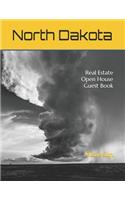 North Dakota Real Estate Open House Guest Book: Spaces for Guests