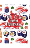 Mi Zi Ge Paper Notebook: Chinese Writing Practice Book, Traditional Chinese Writing, 200 Practice Pages