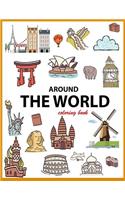 Around the World Coloring Book: Color the Landmark from around the world