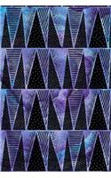 Journal Notebook Abstract Triangles Pattern 3