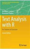 Text Analysis with R: For Students of Literature(Quantitative Methods in the Humanities and Social Sciences)