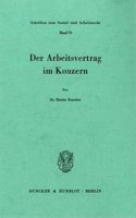 Der Arbeitsvertrag Im Konzern