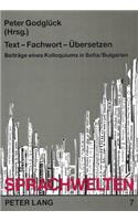 Text - Fachwort - Uebersetzen