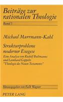 Strukturprobleme Moderner Exegese