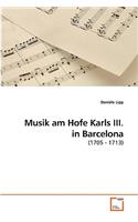 Musik am Hofe Karls III. in Barcelona