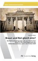 Braun und Rot gleich eins?