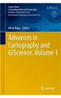 Advances in Cartography and GIScience, Volume 1