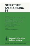 Inorganic Elements in Biochemistry