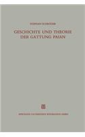 Geschichte Und Theorie Der Gattung Paian