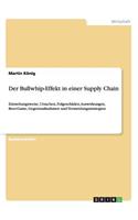 Bullwhip-Effekt in einer Supply Chain