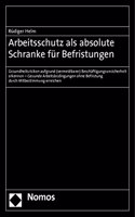 Arbeitsschutz ALS Absolute Schranke Fur Befristungen