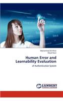 Human Error and Learnability Evaluation