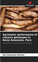 Agronomic performance of cassava genotypes in Baixo Amazonas, Pará