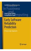 Early Software Reliability Prediction