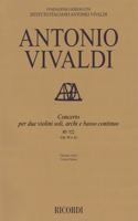 Concerto a Minor, RV 522, Op. III, No. 8: Critical Edition Per Due Violini Soli, Archi E Basso Continuo