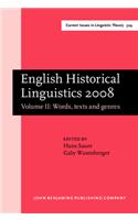 English Historical Linguistics 2008