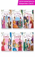 Shakespeare for Young Minds: Jolly Kids' Illustrated Stories D Combo Set of 6 Ages 6-12 Years | As You Like It, All's Well That Ends Well, Hamlet, Macbeth, Romeo And Juliet, The Merchant of Venice [Paperback] Jolly Kids
