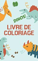 Dinos! Livre de Coloriage: Grand cadeau pour garçons et filles Livre d'activités pour enfants Format optimal 6 x 9