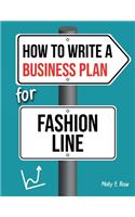 How To Write A Business Plan For Fashion Line