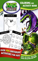 Plants vs Zombies Coloring And Activity Book