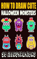 How to Draw Cute Halloween Monsters