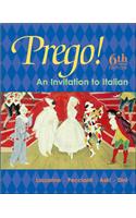 Prego! an Invitation to Italian Student Prepack with Bind-In Card