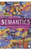 Semantics (Palgrave Modern Linguistics)