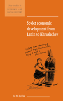 Soviet Economic Development from Lenin to Khrushchev