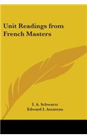 Unit Readings from French Masters