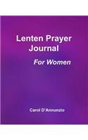 Lenten Prayer Journal for Women