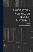 Laboratory Manual of Testing Materials