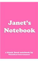 Janet's Notebook