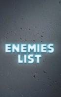 Enemies List: Blank Lined Journal, Notebook, Diary, Planner