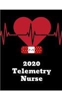 2020 Telemetry Nurse: Weekly Planner 2020 For Nurses