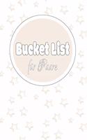 Bucket List für Paare: 50 Ziele für ein frisch verheiratetes Paar - ideal als Geschenk für das Hochzeitspaar - eine Bucket Liste als ein Versprechen in die Zukunft - Notiz