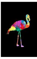 Flamingo: Colorful Flamingo Perfect Gift Lined Notebook/Journal (6x9)
