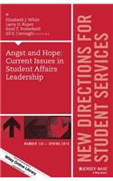 Angst and Hope: Current Issues in Student Affairs Leadership