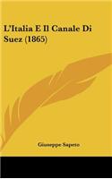 L'Italia E Il Canale Di Suez (1865)