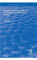 European Directory of Software for Libraries and Information Centres