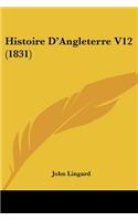 Histoire D'Angleterre V12 (1831): (French)
