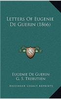 Letters Of Eugenie De Guerin (1866)