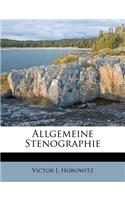 Allgemeine Stenographie