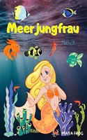 Meerjungfrau Malbuch