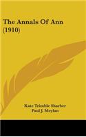 The Annals Of Ann (1910)