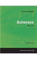 Scherzos No. 1-4 - For Solo Piano: (English)